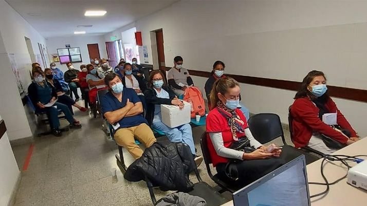 Nodo Primavera reorganiza las salas atención de pacientes respiratorios