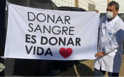 El Hospital Materno Infantil izó la bandera de la Donación de Sangre