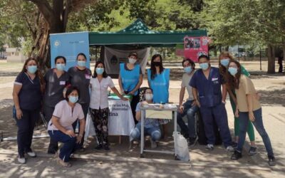 Más de 100 personas asistieron a la Feria de Salud Integral del Parque San Martín