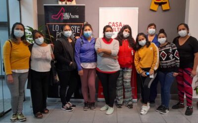 Mamás de las residencia del hospital fueron al teatro