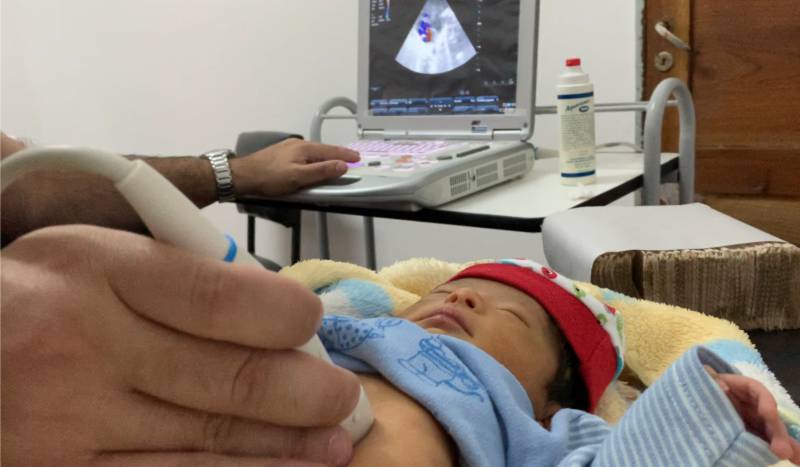 Programa medicina extramuros del hospital Materno Infantil en Molinos