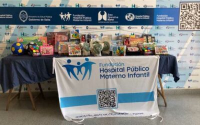 La fundación del HPMI donó juguetes a la Unidad de Salud Mental