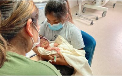 El servicio de Neonatología volvió a abrir sus puertas a abuelos y hermanos de pacientes internados