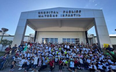 Por segundo año consecutivo, recibimos a la caminata solidaria del Colegio Santo Tomás de Aquino