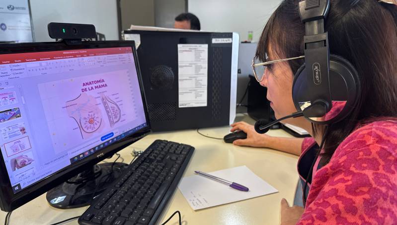 Taller virtual de educación prenatal en lactancia materna