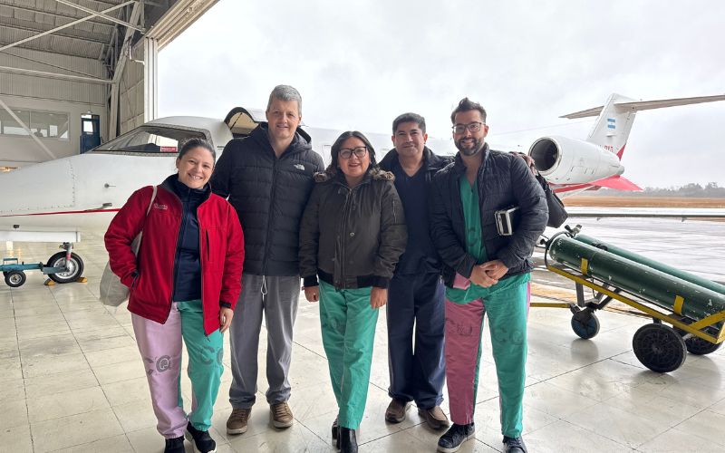Conectan a un joven salteño a un corazón artificial para trasladarlo a Buenos Aires