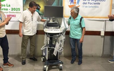 La Fundación HPMI entregó un ecógrafo portátil de última generación para Neonatología