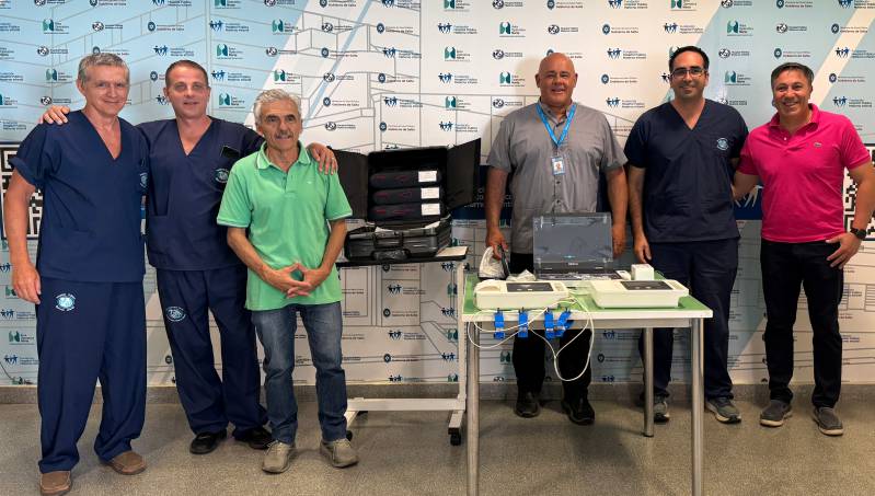 La Fundación HPMI entregó nuevo equipamiento al Programa Extramuros de Cardiología