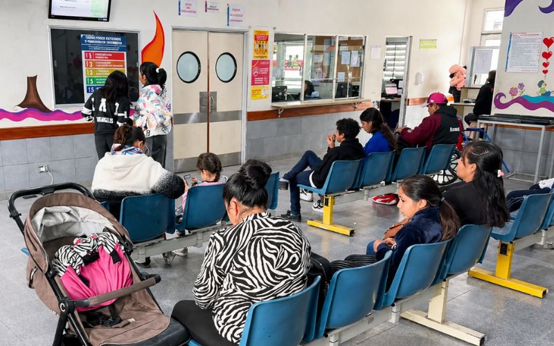 La emergencia pediátrica del Materno Infantil supera las 350 consultas diarias por cuadros respiratorios