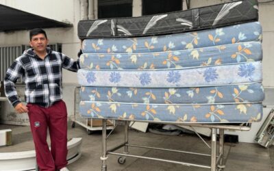El Hotel Inti Massi donó más de diez colchones al Materno Infantil