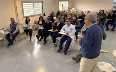 Personal Jerárquico de distintas áreas participaron de una charla sobre eficiencia energética en el Materno Infantil