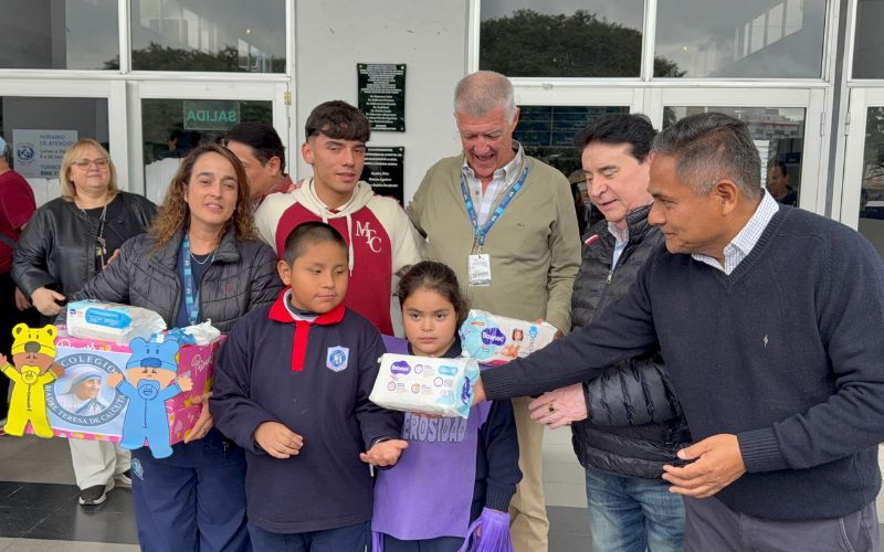 El HPMI recibió más de 50 mil pañales para los recién nacidos internados