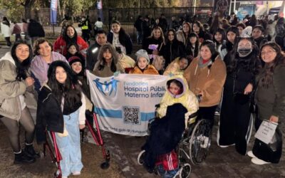 40 pacientes del Hospital Materno Infantil de Salta disfrutaron del concierto de Tini Stoessel