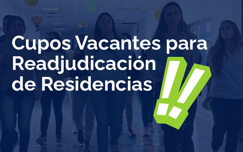 El Materno Infantil informa vacantes para readjudicación de residencias