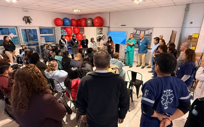 Hospital Público Materno Infantil de Salta, fue centro de capacitación en Reanimación Cardiopulmonar Neonatal