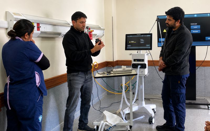 HPMI fortalece su capacidad de atención con la incorporación de nuevos respiradores